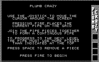 Plumb Crazy atari screenshot
